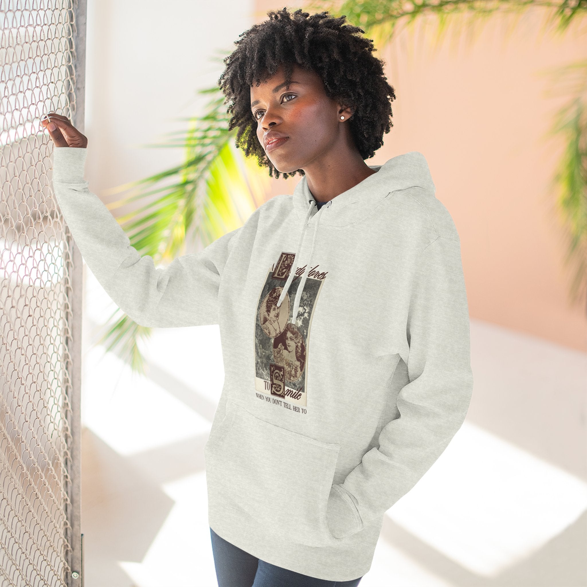The "Not Smiling" Hoodie- Autonomy is Our Right