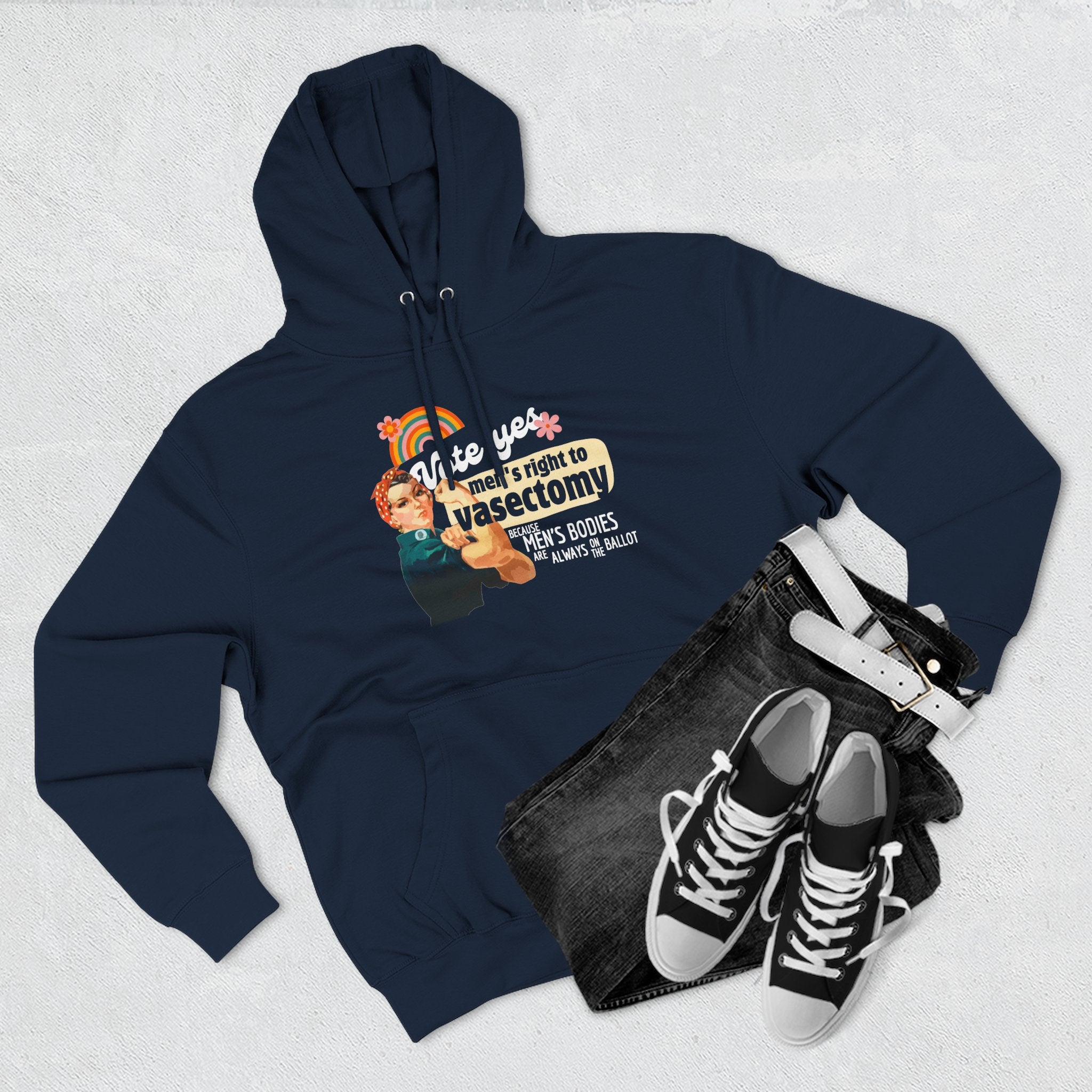 "Plot Twist" Hoodie | Let's Talk About Men's Bodies for a Change
