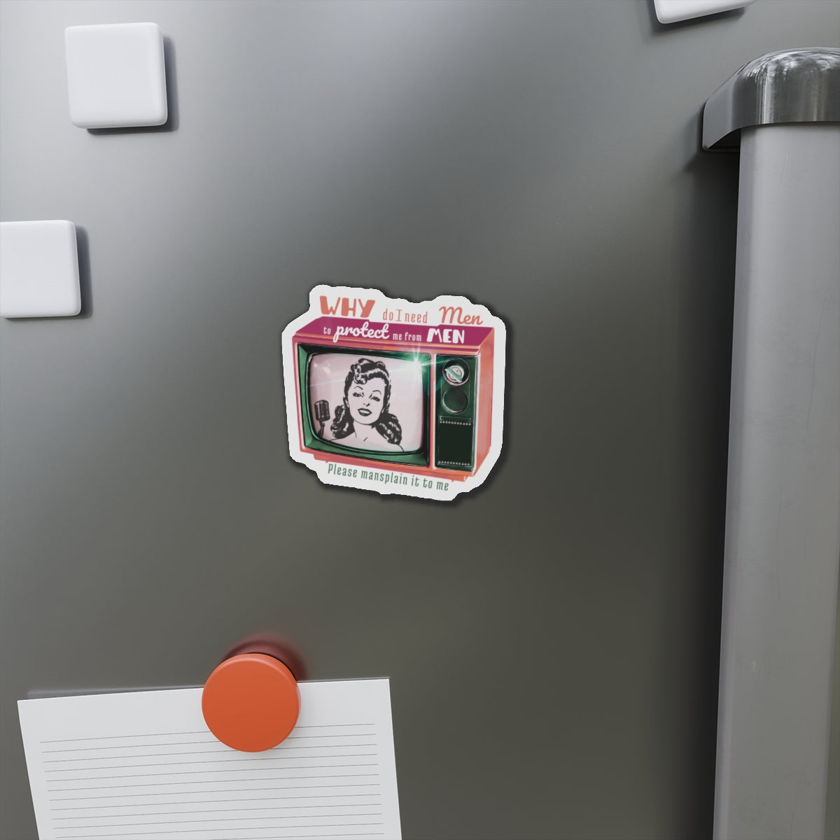 "The Protector" Magnet | Who's Protecting Us From You?