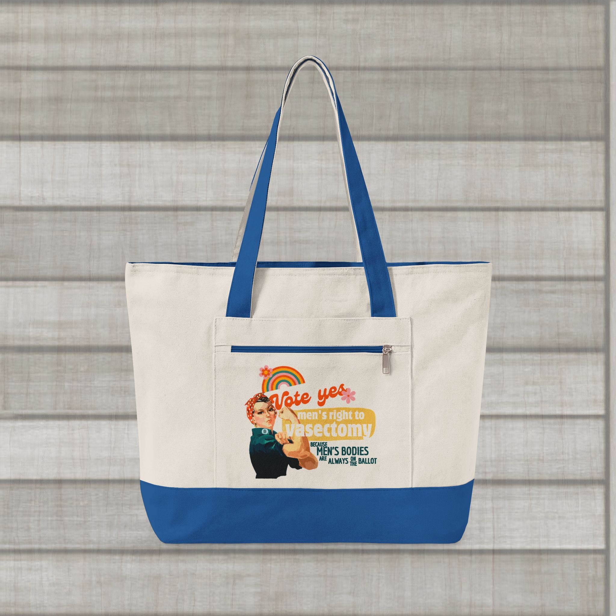 "Plot Twist" Tote Bag | Let's Talk About Men's Bodies for a Change