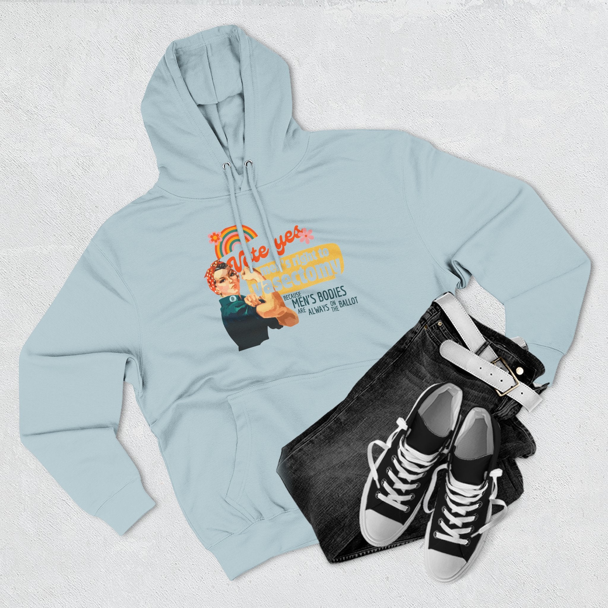 "Plot Twist" Hoodie | Let's Talk About Men's Bodies for a Change
