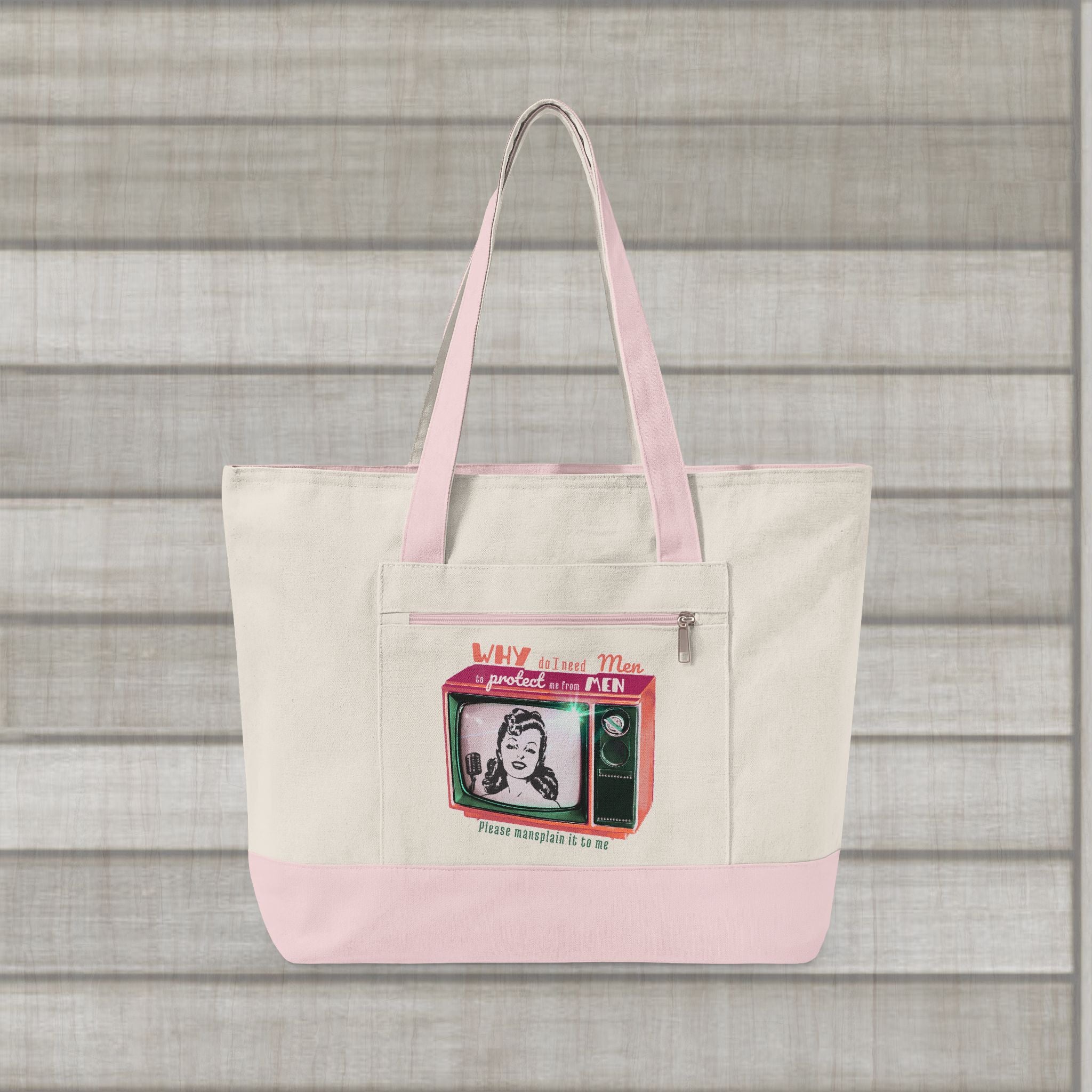 "The Protector" Tote | Who's Protecting Us From You?