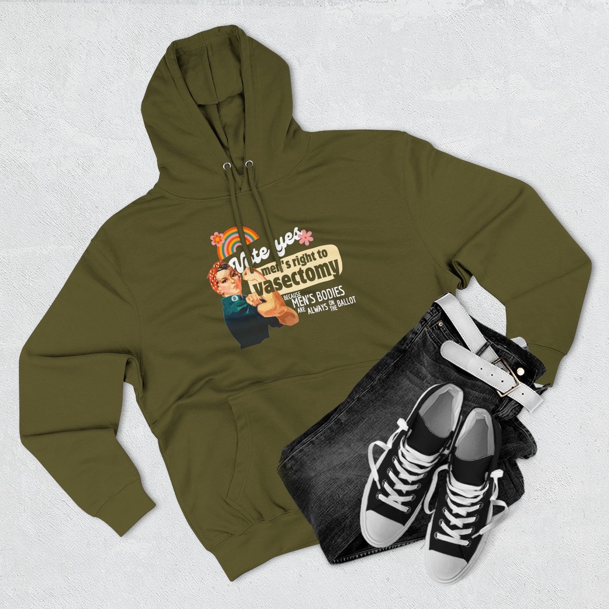 "Plot Twist" Hoodie | Let's Talk About Men's Bodies for a Change