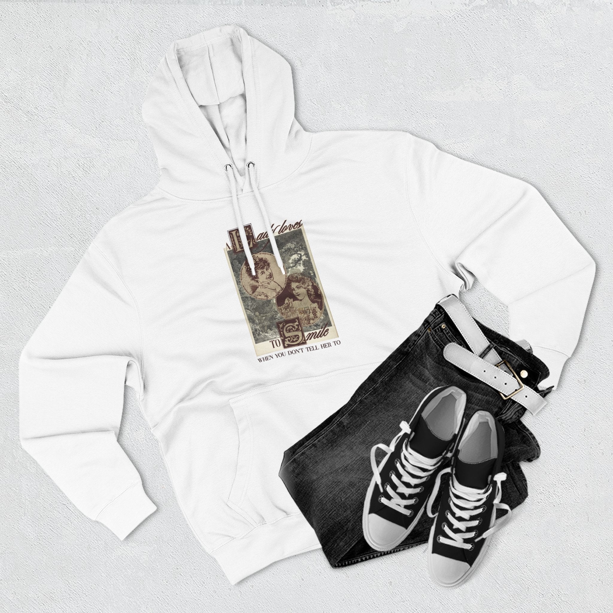 The "Not Smiling" Hoodie- Autonomy is Our Right