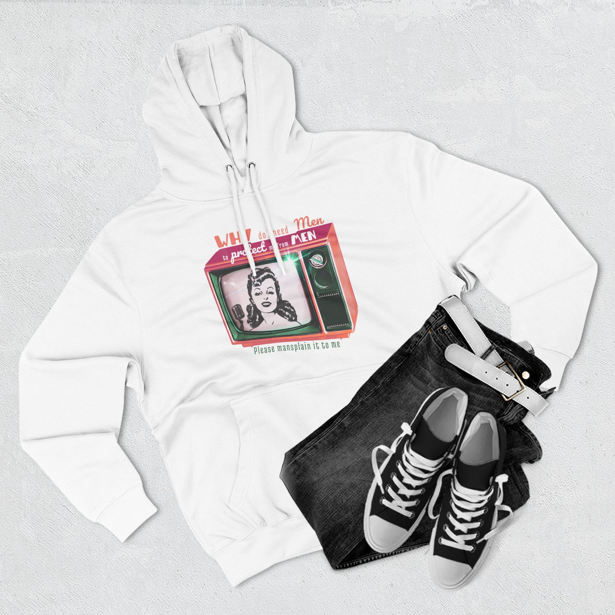 "The Protector" Myth Hoodie | Who's Protecting Us From You?