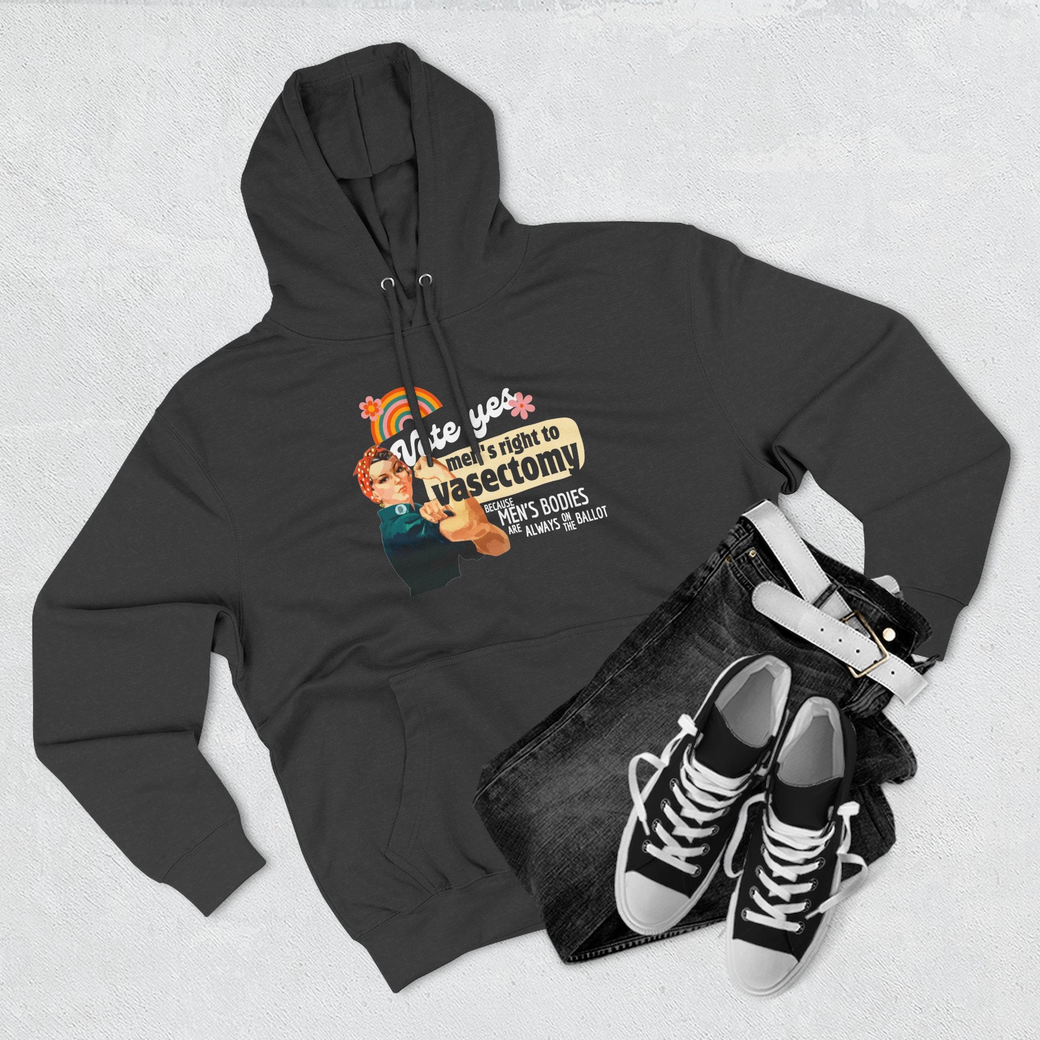 "Plot Twist" Hoodie | Let's Talk About Men's Bodies for a Change