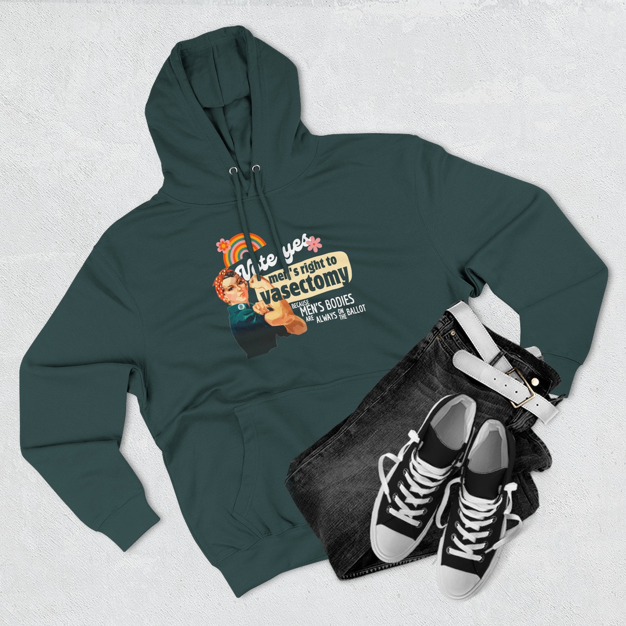 "Plot Twist" Hoodie | Let's Talk About Men's Bodies for a Change
