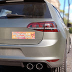 Democracy is for ALL Human Kind Bumper Sticker – Sunset