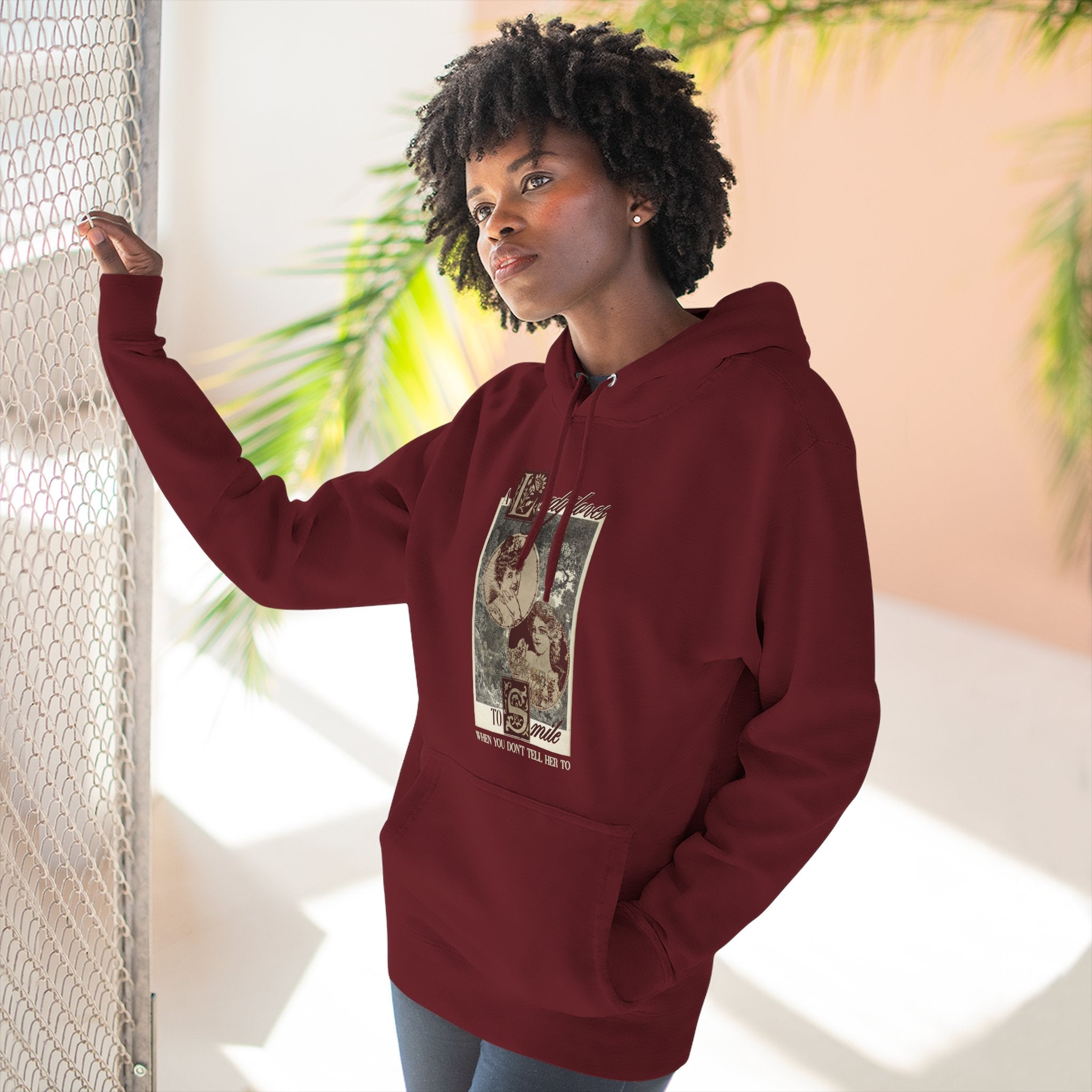 The "Not Smiling" Hoodie- Autonomy is Our Right