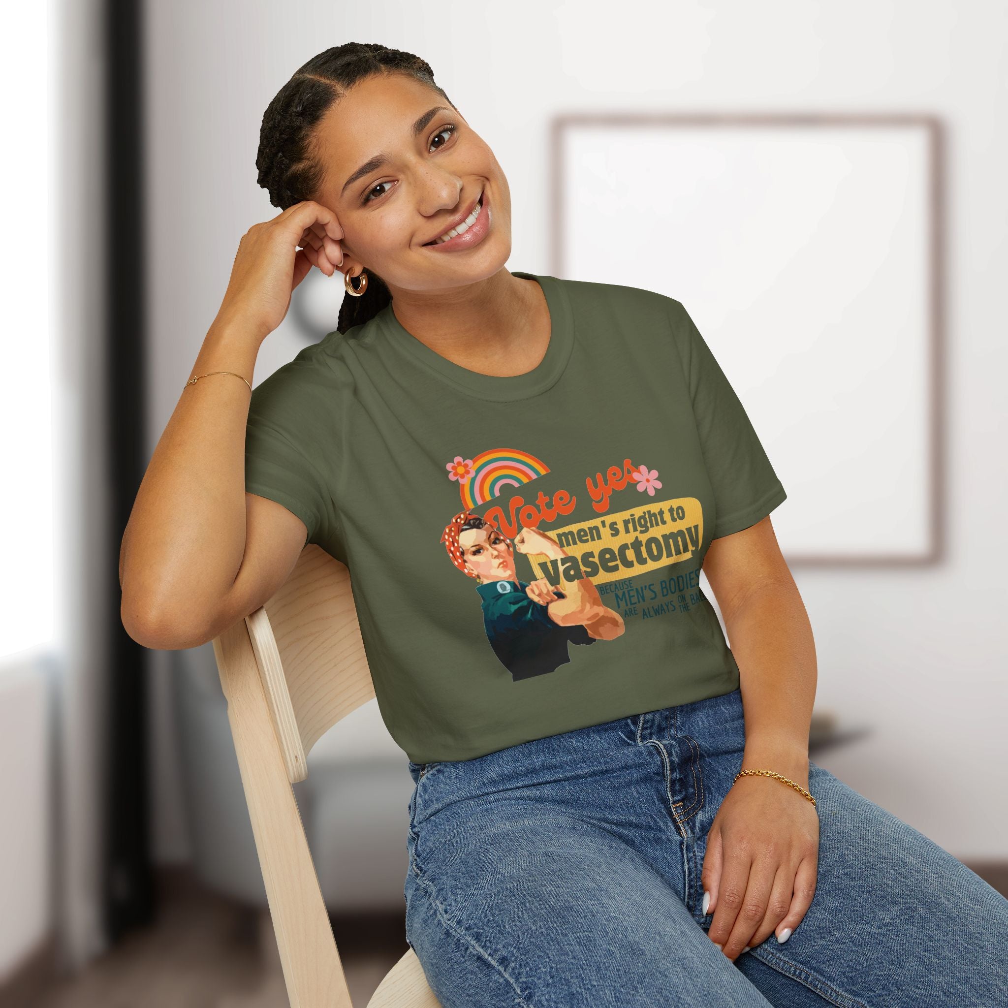 "Plot Twist" T-Shirt | Let's Talk About Men's Bodies for a Change