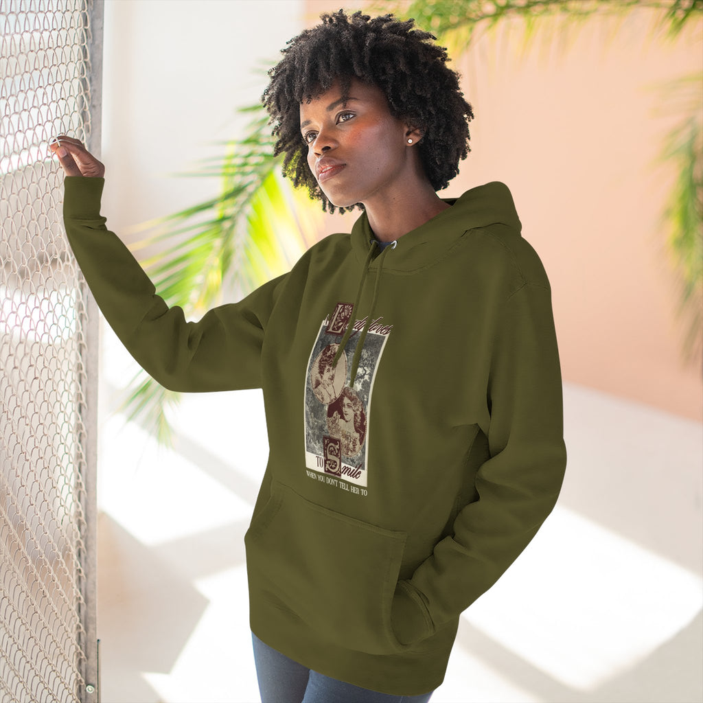The "Not Smiling" Hoodie- Autonomy is Our Right