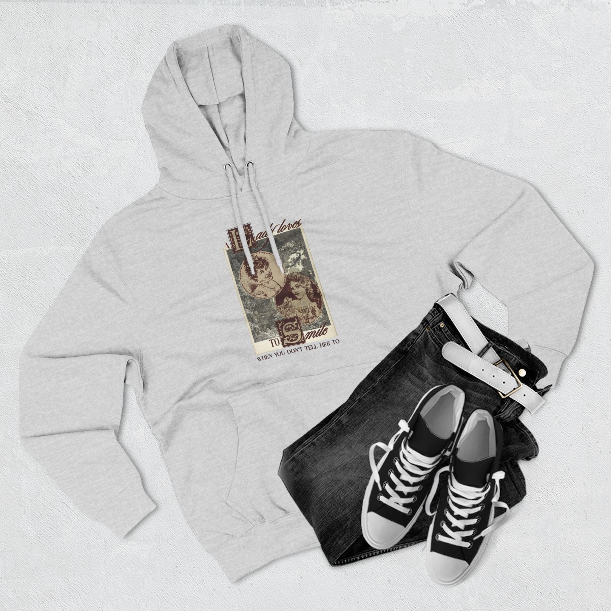 The "Not Smiling" Hoodie- Autonomy is Our Right