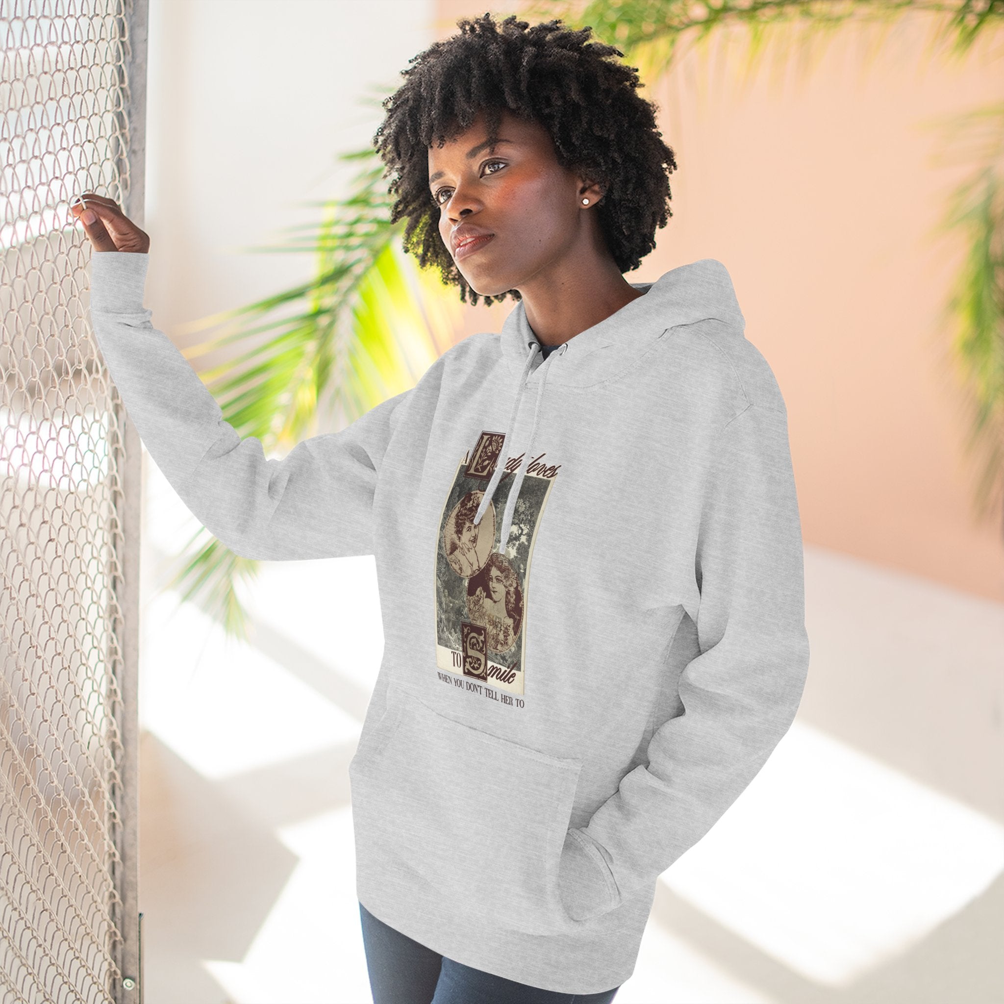 The "Not Smiling" Hoodie- Autonomy is Our Right