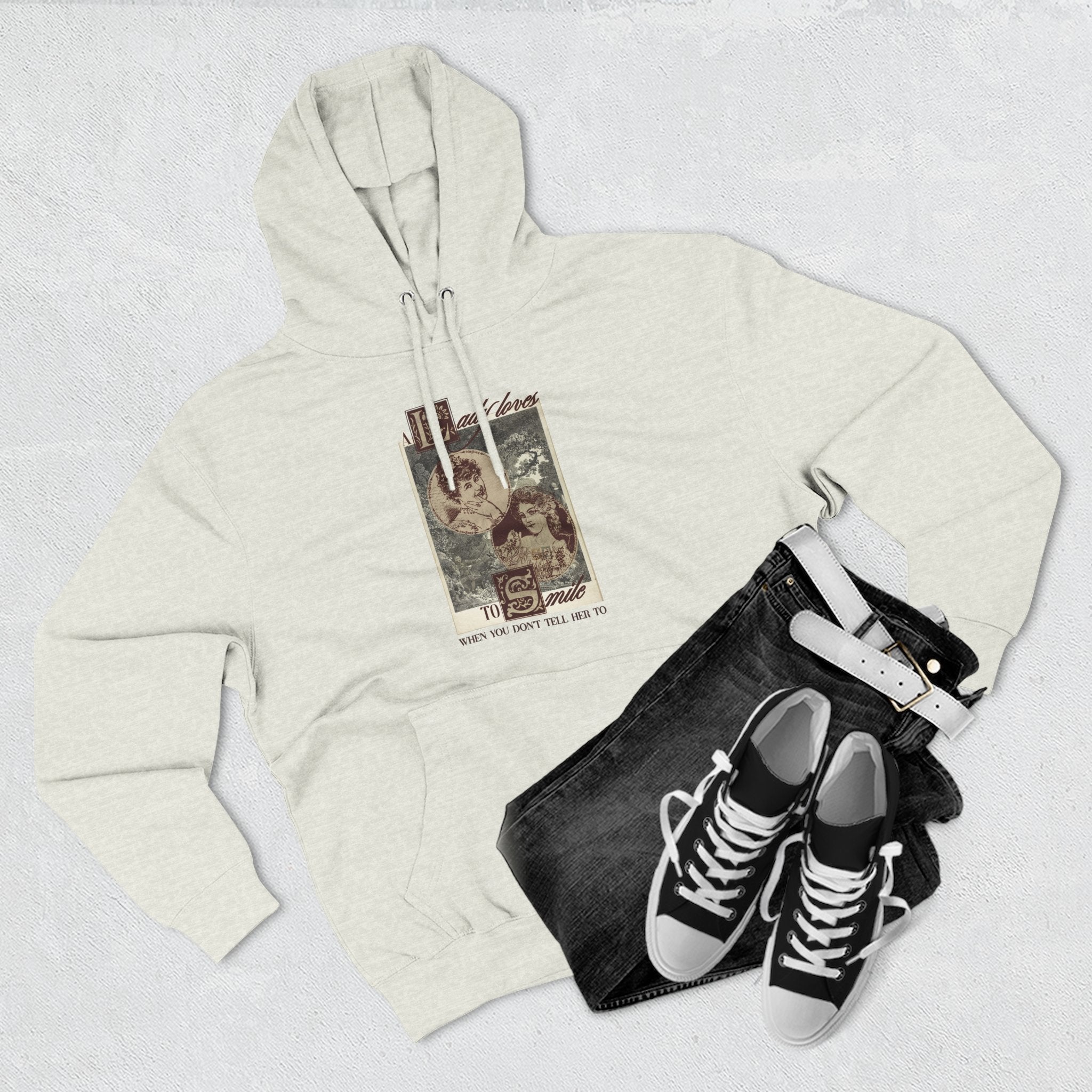 The "Not Smiling" Hoodie- Autonomy is Our Right