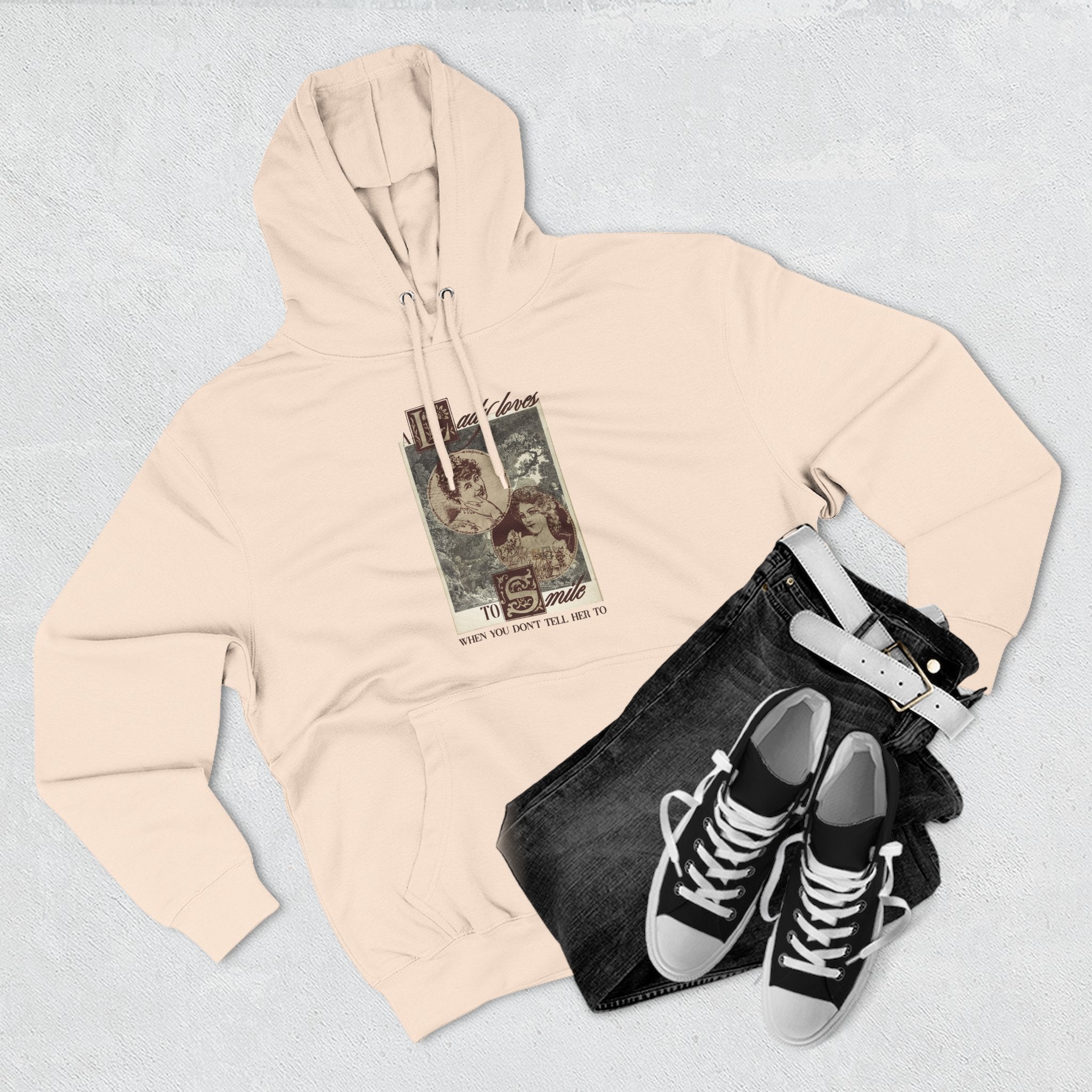 The "Not Smiling" Hoodie- Autonomy is Our Right