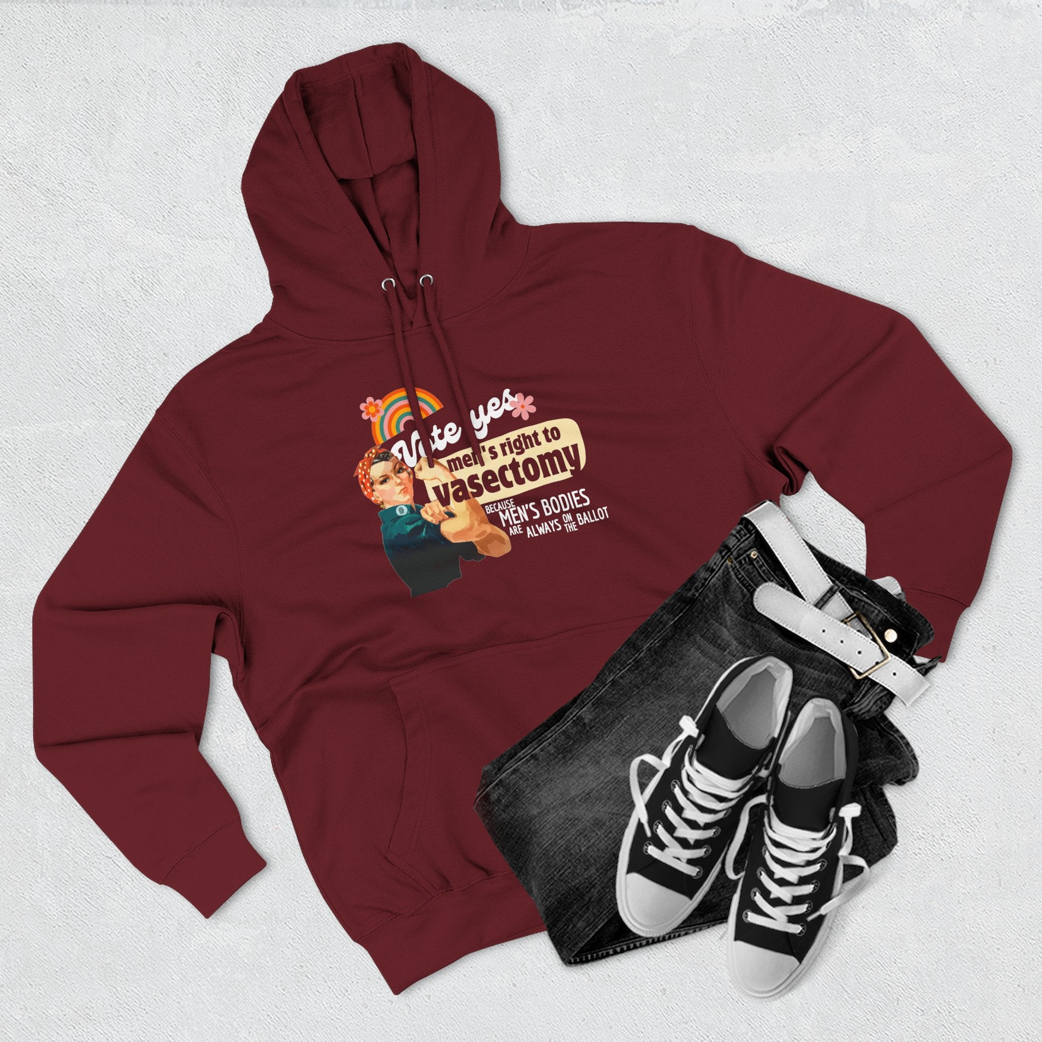 "Plot Twist" Hoodie | Let's Talk About Men's Bodies for a Change