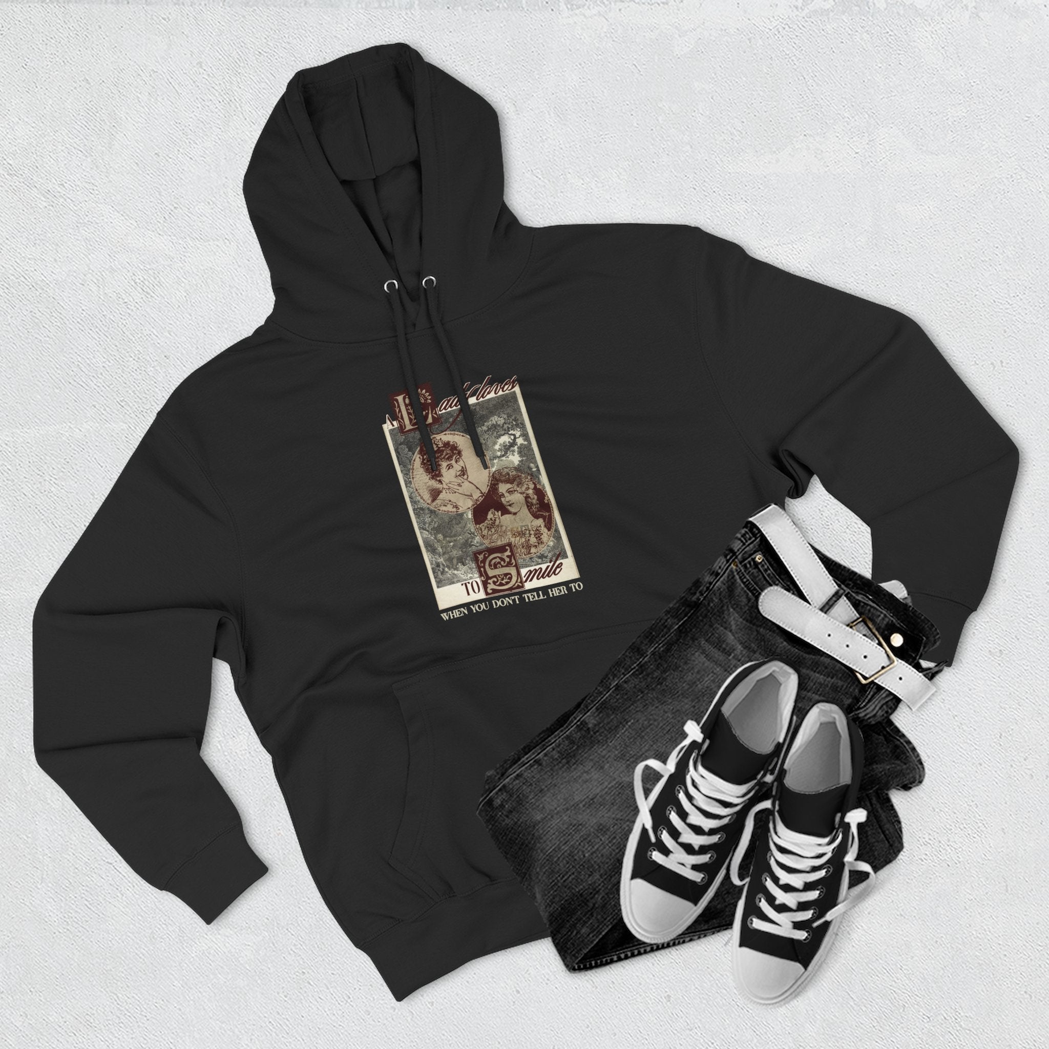 The "Not Smiling" Hoodie- Autonomy is Our Right
