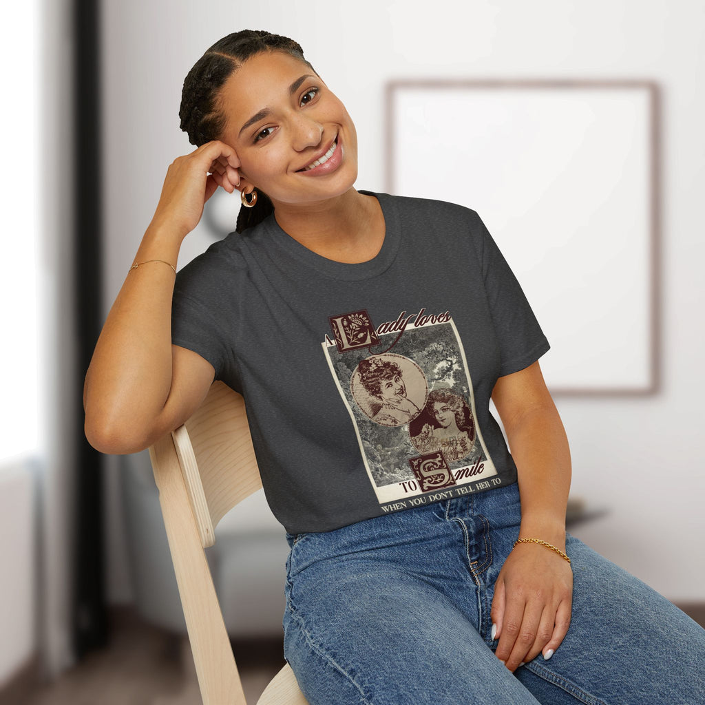 The "Not Smiling" Tee- Autonomy is Our Right