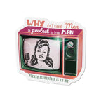"The Protector" Magnet | Who's Protecting Us From You?
