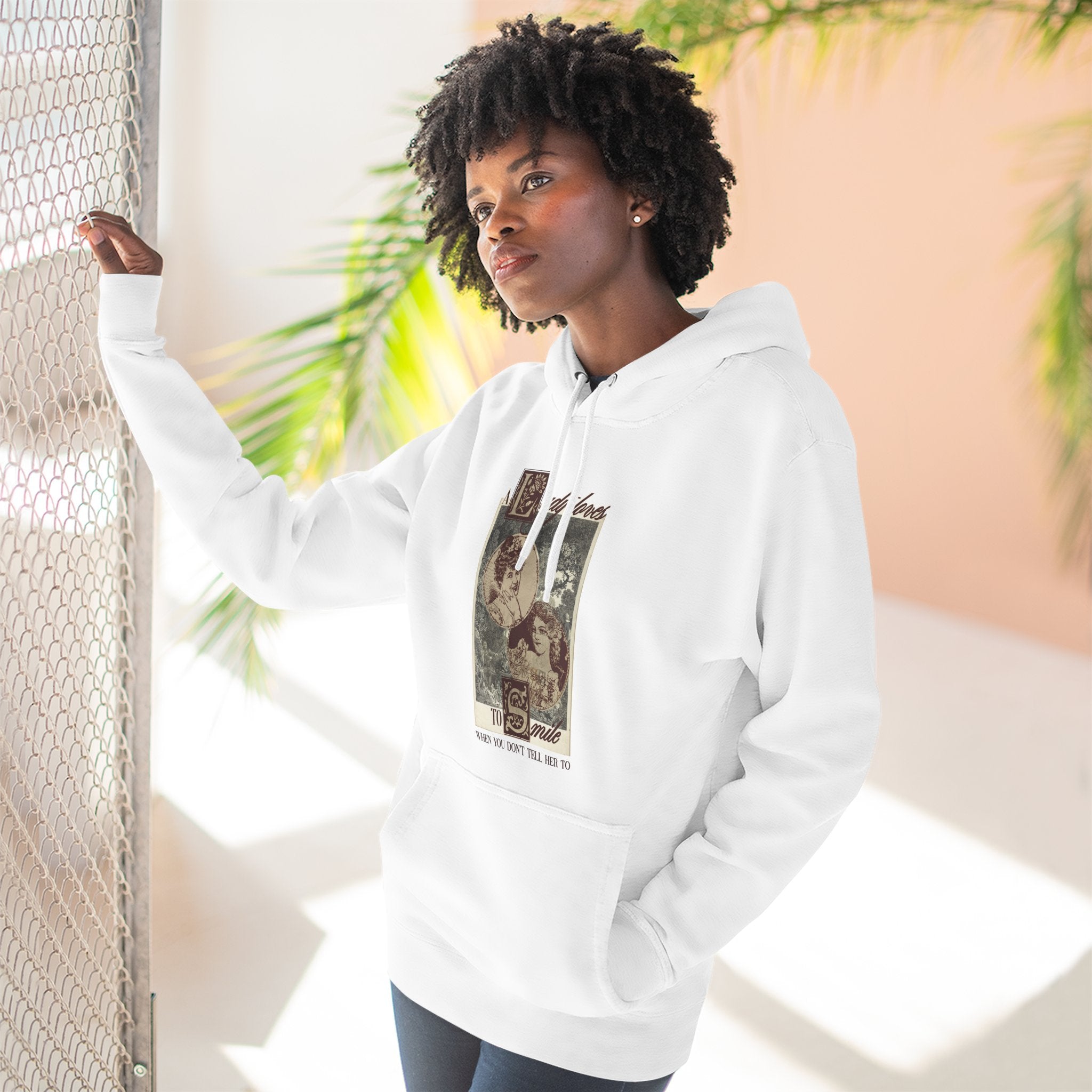 The "Not Smiling" Hoodie- Autonomy is Our Right